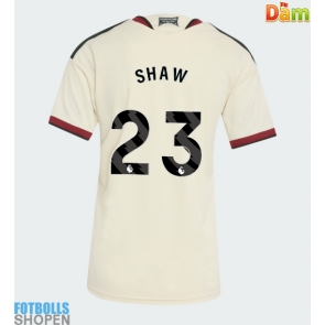 Billiga Manchester United Luke Shaw #23 Tredjeställ Dam 2026-27 Kortärmad